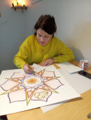 Julika aan het werk  (zie Wie ben ik)